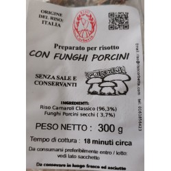Risotto con Funghi Porcini - Riso Carnaroli Classico Riso Corbetta