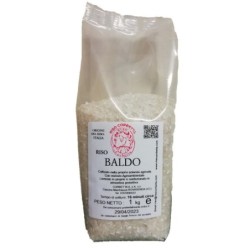 Sacchetto in atmosfera protettiva da 1kg di Riso Baldo Riso Corbetta