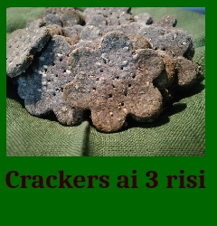 Crackers con farina di riso