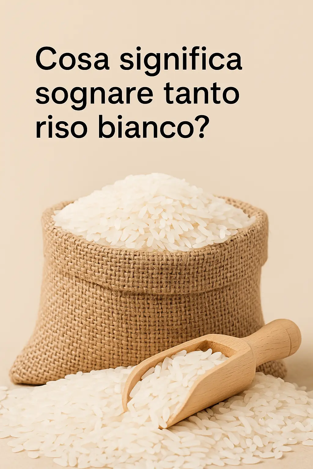 Cosa significa sognare tanto riso bianco