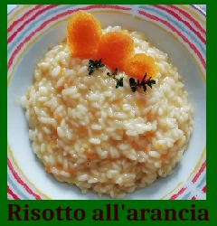 Risotto all'arancia