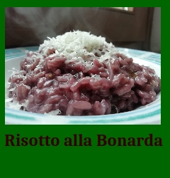 Risotto al vino Bonarda