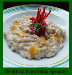 Risotto al fico d'India