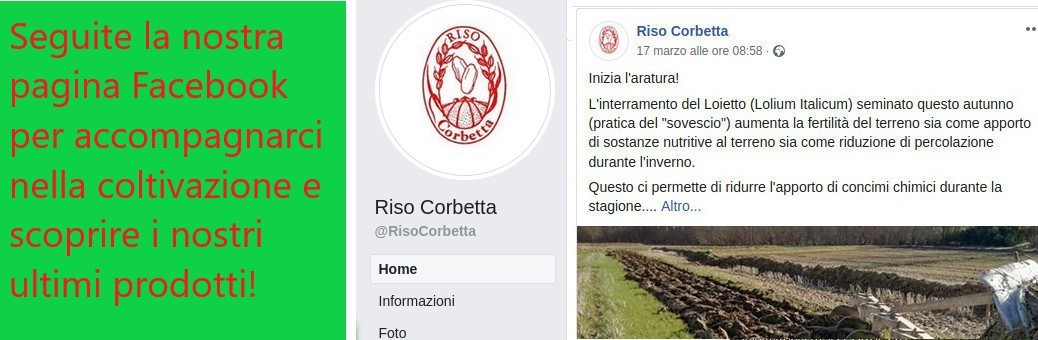 Collegati alla nostra pagina Facebook ufficiale